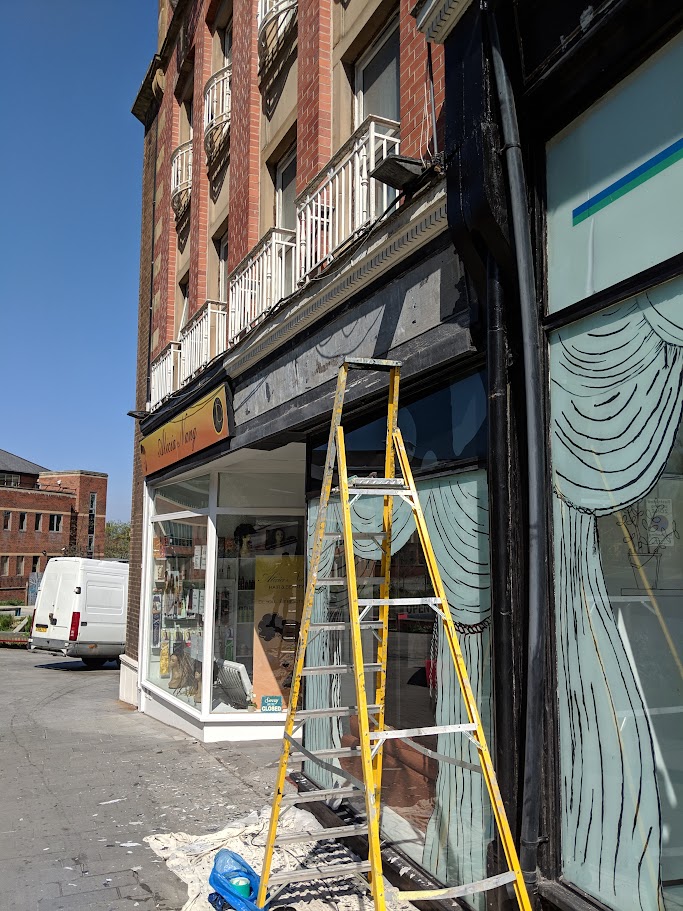 Redecoration works after dilapidations