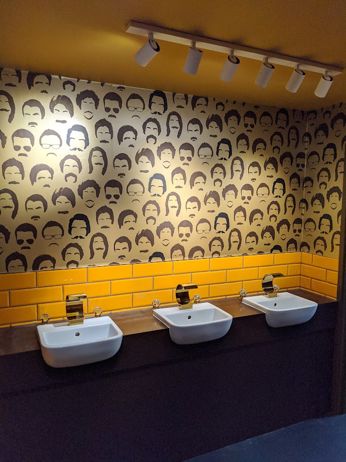 Commercial washroom refurbishment works in a Sheffield premises