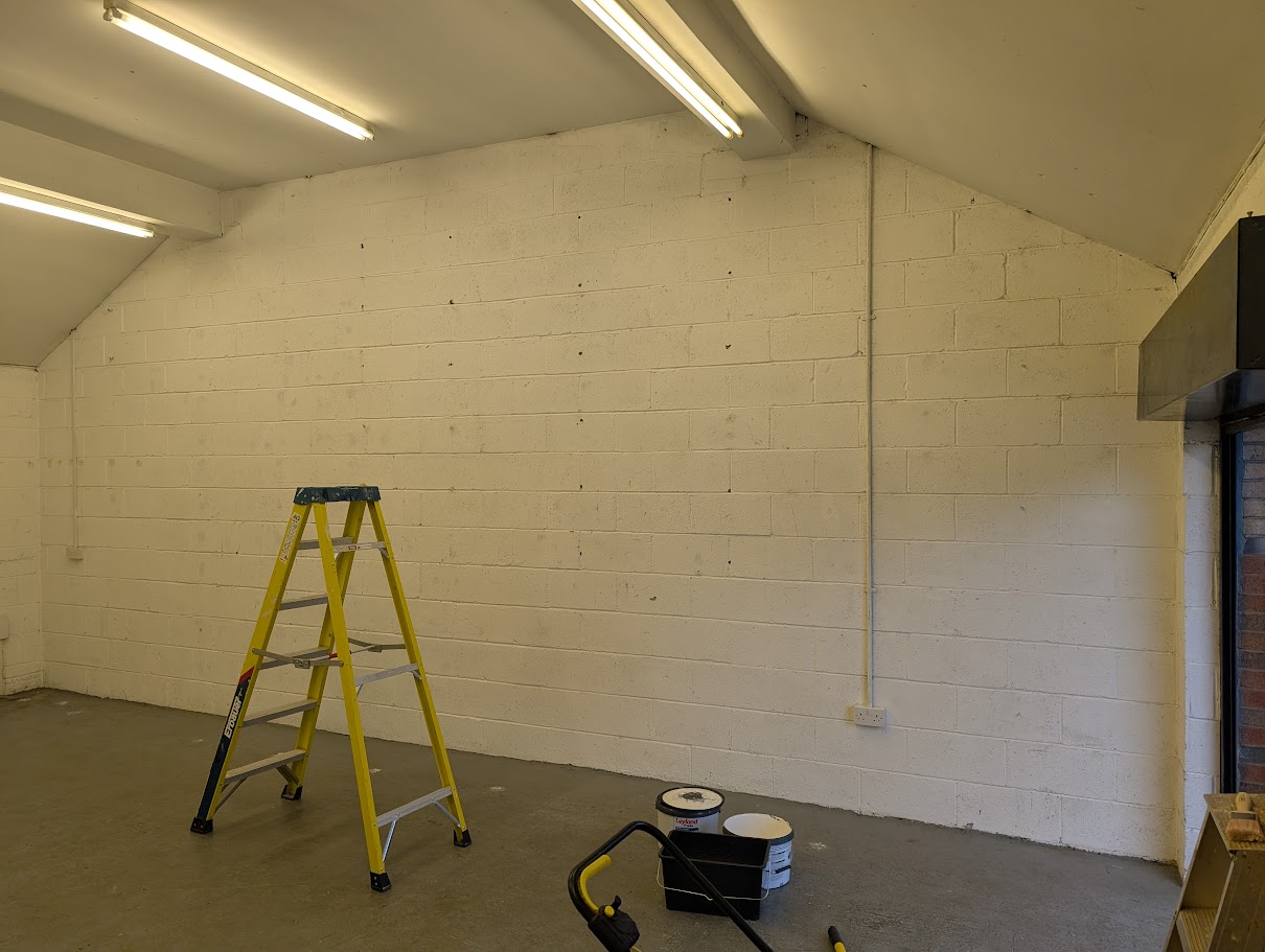 Making good and minor repairs during planned maintenance works