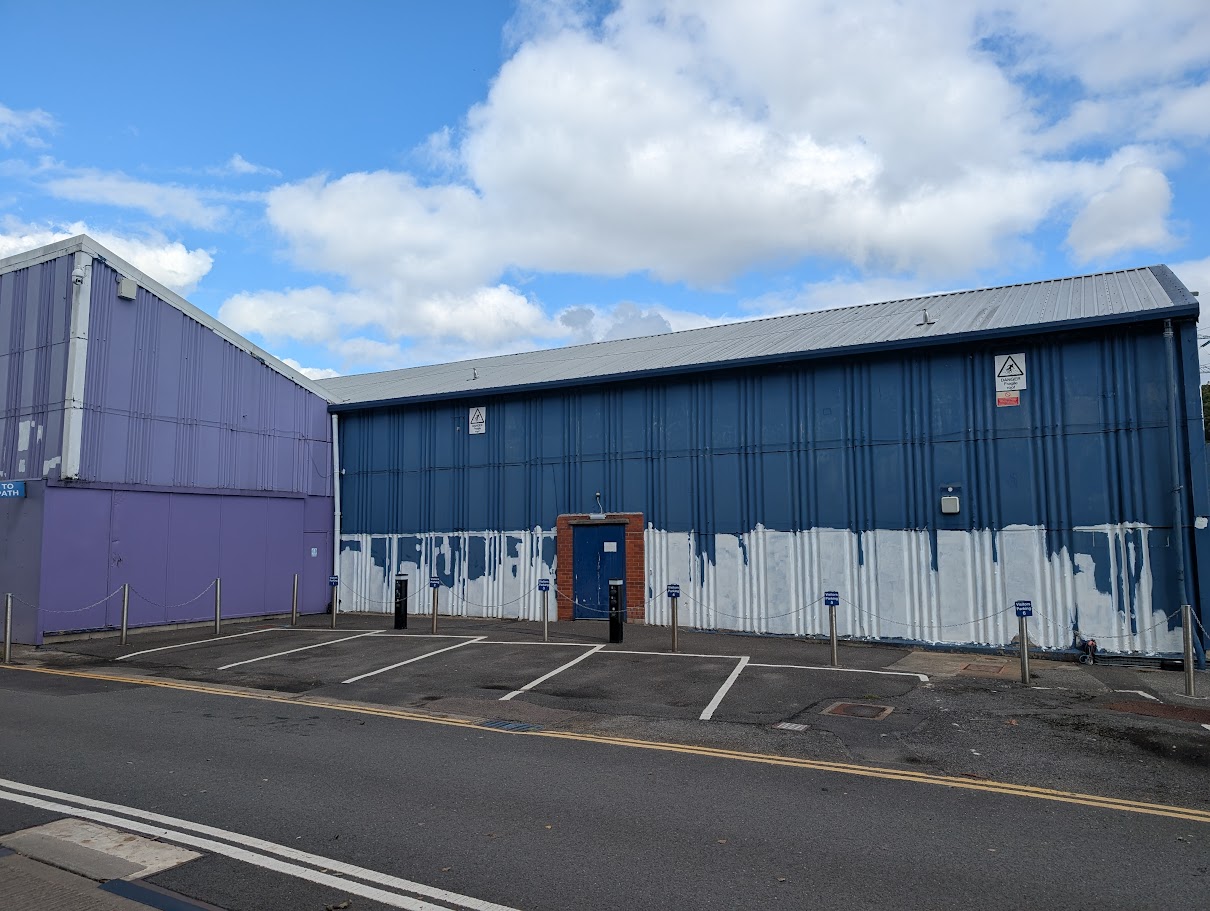 Before exterior painting