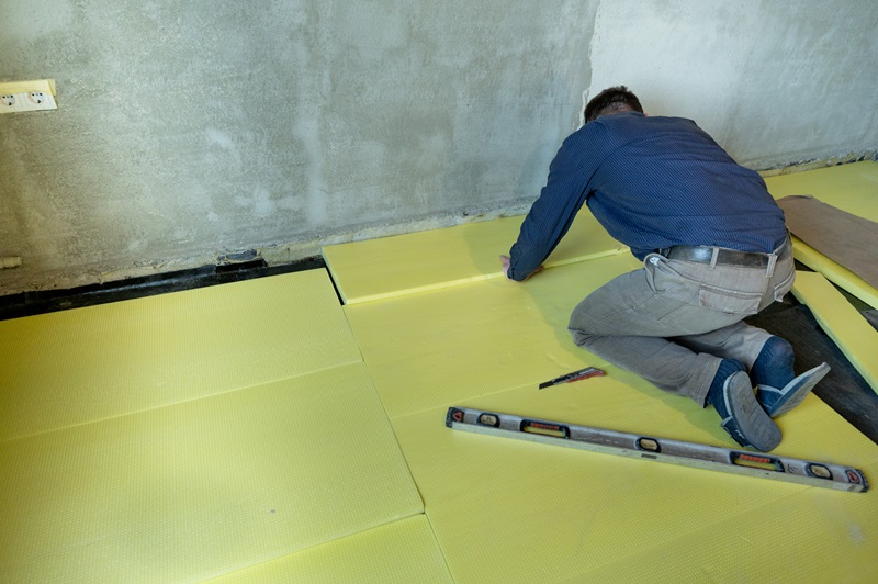 Installing durable flooring in a school or college setting