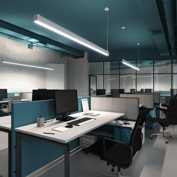 Office fit out contractors installing partitions and ceilings